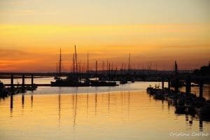 Sunset in Olhão